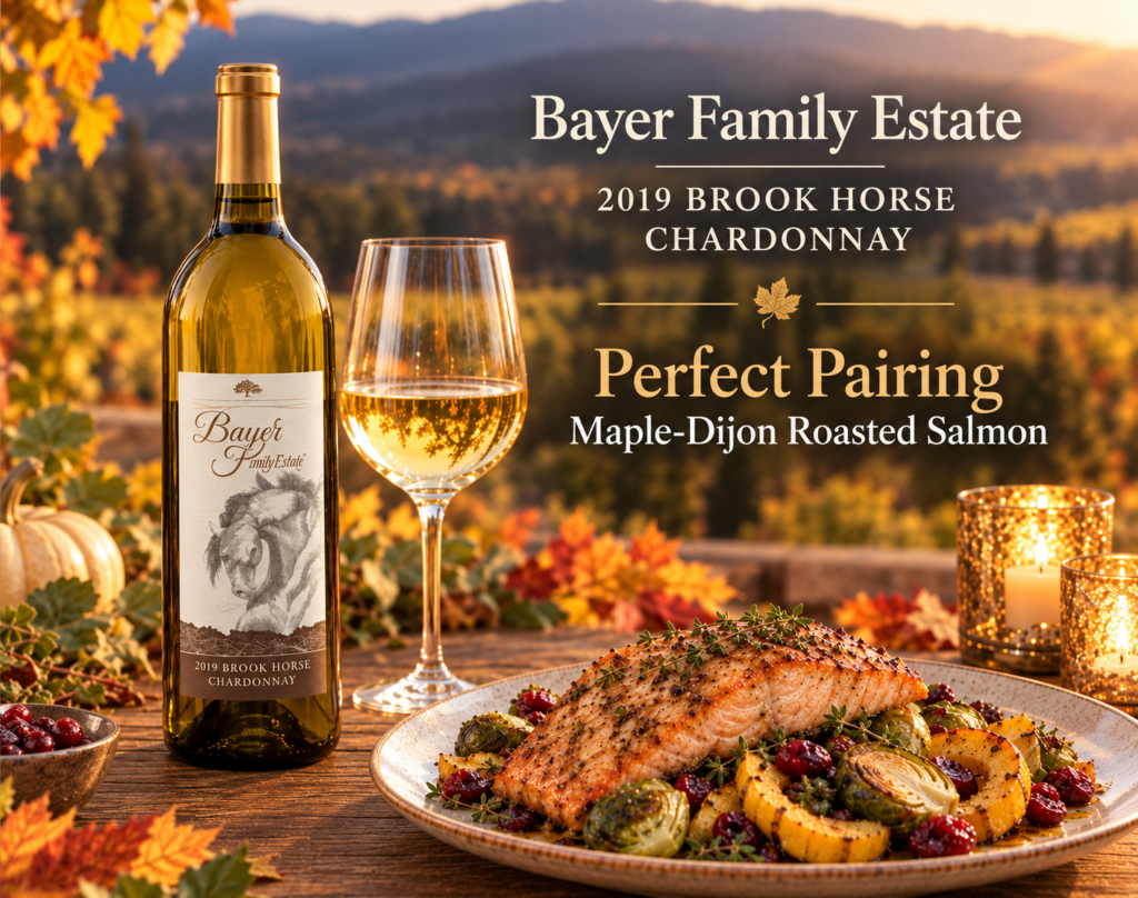 Maple-Dijon Roasted Salmon