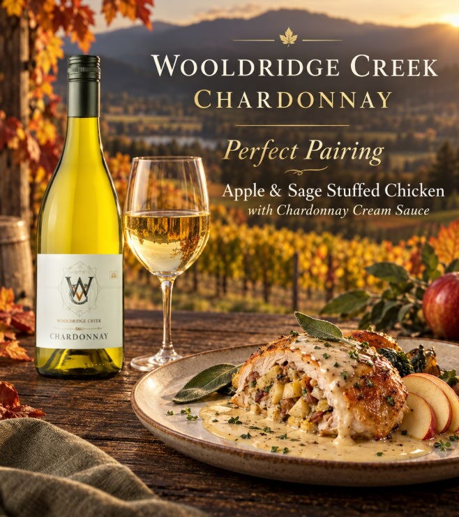 Apple & Sage Stuffed Chicken — Food Pairing