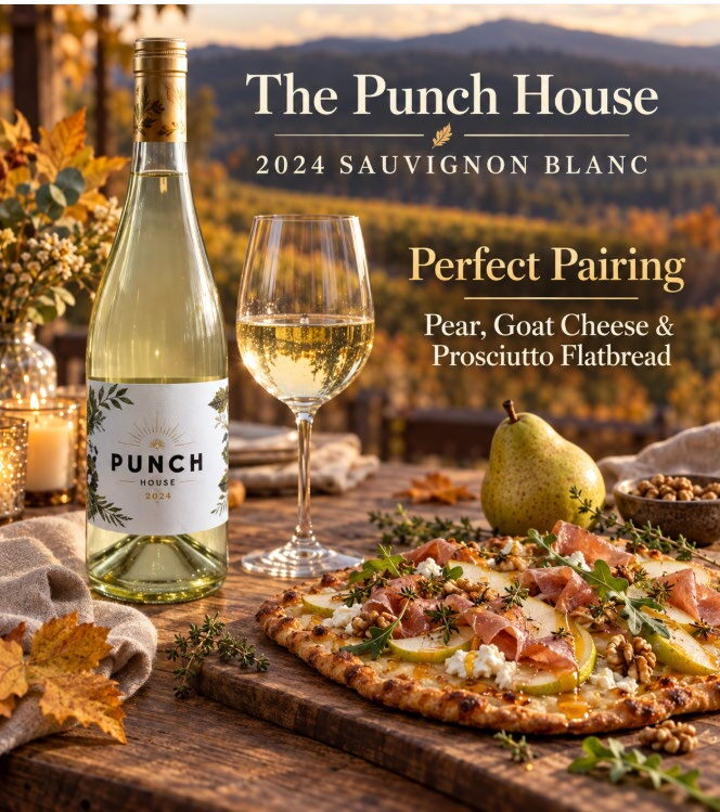 Pear, Goat Cheese and Prosciutto Flatbread — Food Pairing