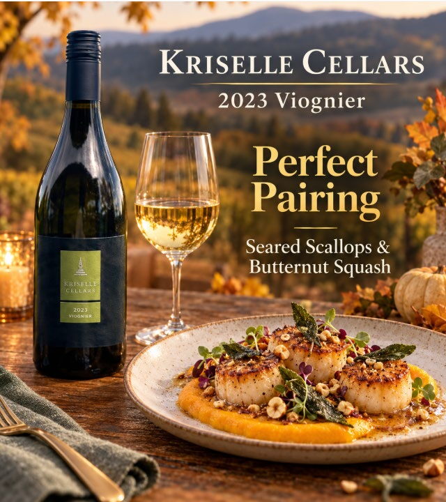 Seared Scallops with Butternut-Squash Purée — Food Pairing