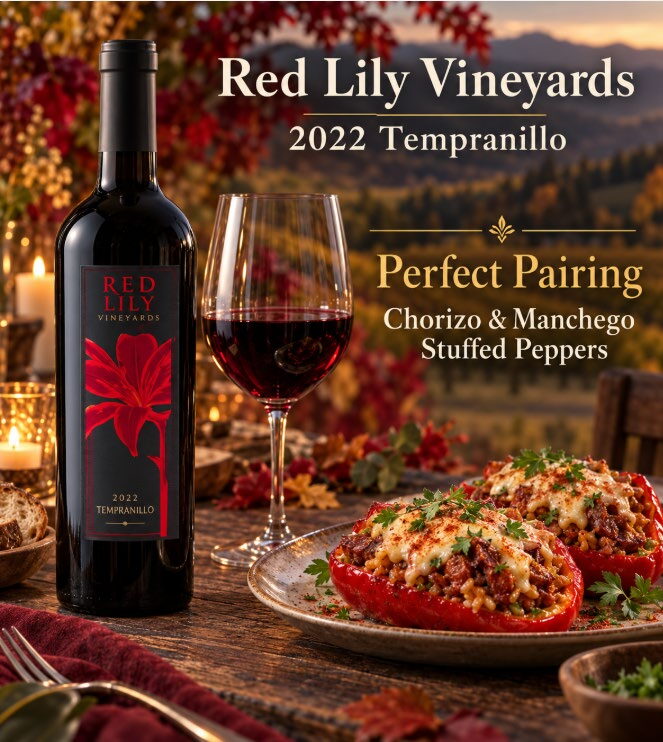 Chorizo & Manchego Stuffed Peppers — Food Pairing