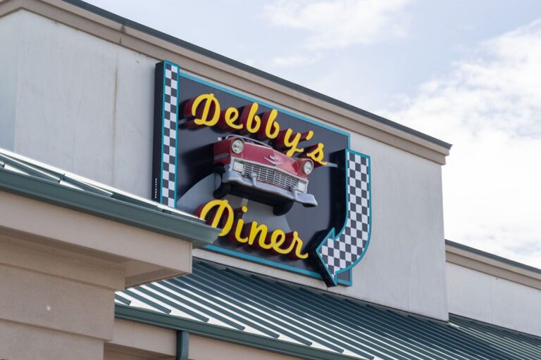 Debbie's sign, Debby’s Diner