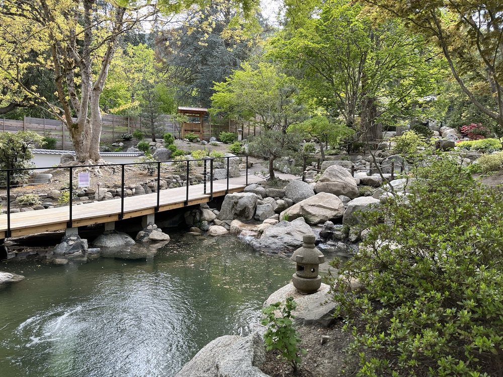 Jap garden pond, Ashland Japanese Garden