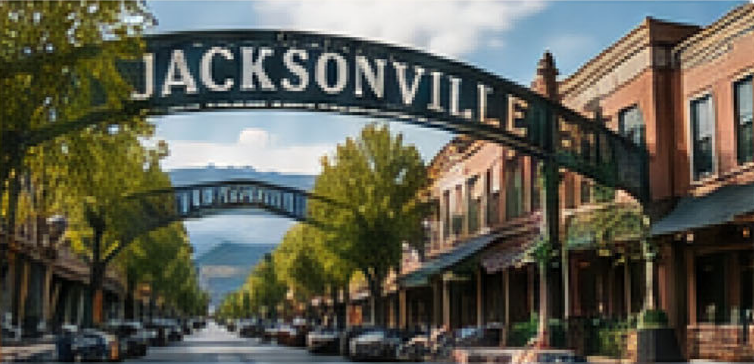Historic downtown Jacksonville, Oregon