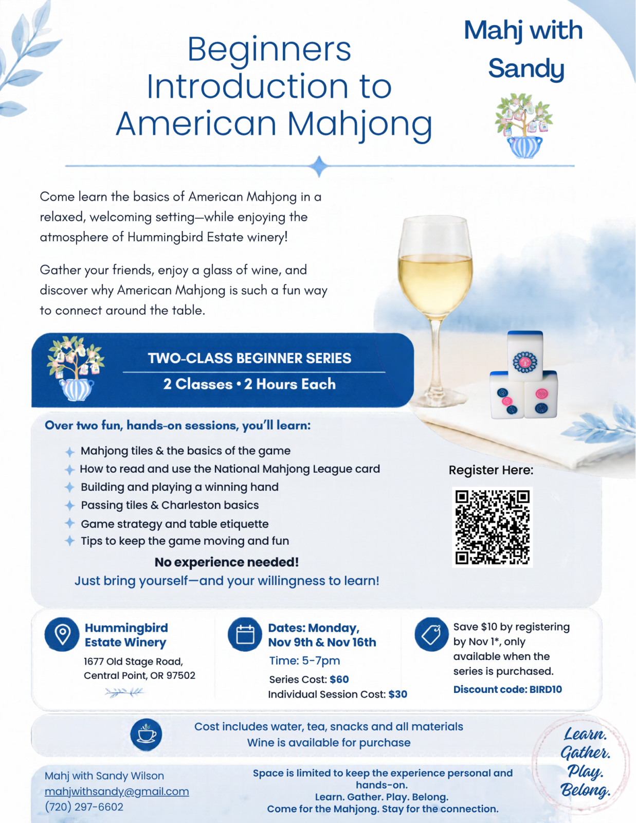 Learn American Mahjong